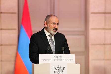 In terms of GDP per capita, Armenia is in first place in South  Caucasus - Pashinyan 